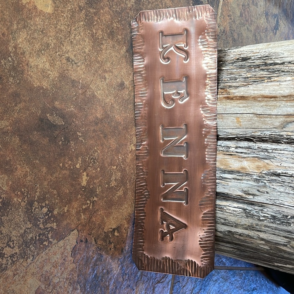 Custom Copper Signs - Picture 3 of 5